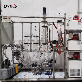 玻璃分子蒸餾 0.15~0.5平方 齒輪泵自動(dòng)進(jìn)料