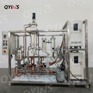 0.06 0.25平方不銹鋼分子蒸餾 內置蛇形玻璃盤管
