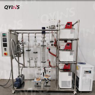 高真空度/精準控溫 0.1平方玻璃分子蒸餾