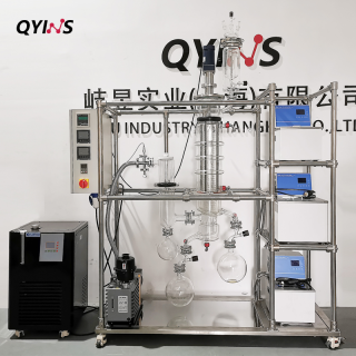 玻璃分子蒸餾 0.25平方 魚油提純?cè)O(shè)備